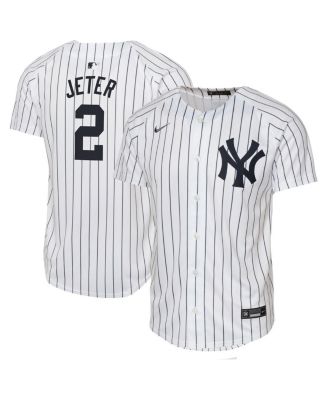 Big Boys and Girls Derek Jeter White New York Yankees Home Game Jersey