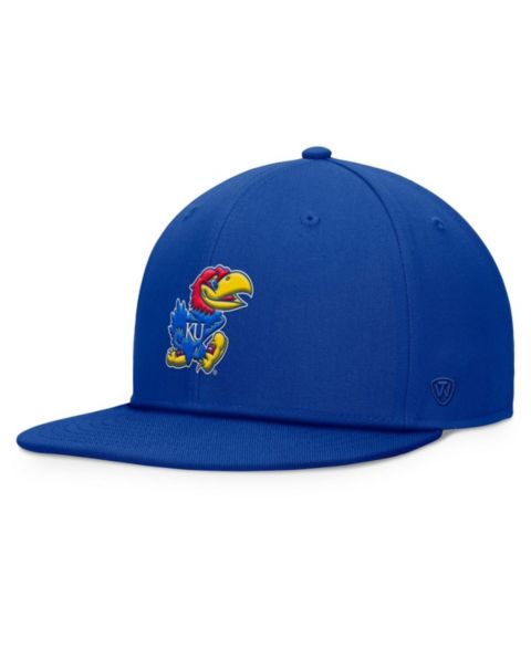 Мужская кепка Top of the World Royal Kansas Jayhawks Fundamental Snapback Hat