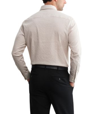 Mens Refined Cotton Stretch Dress Shirt