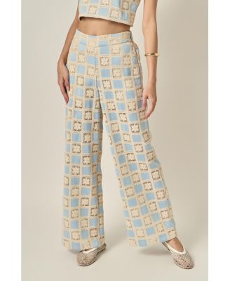 Women's Crochet Long Pants