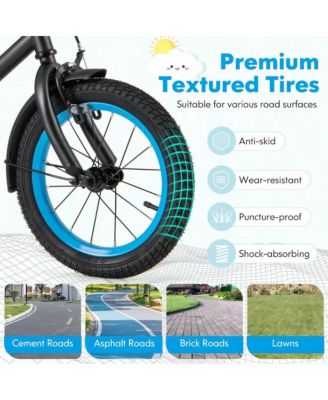 14 Inch Kids Bike with Adjustable Handlebar and Saddle