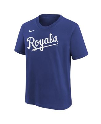 Big Boys and Girls Bobby Witt Jr. Royal Kansas City Royals Name & Number T-Shirt