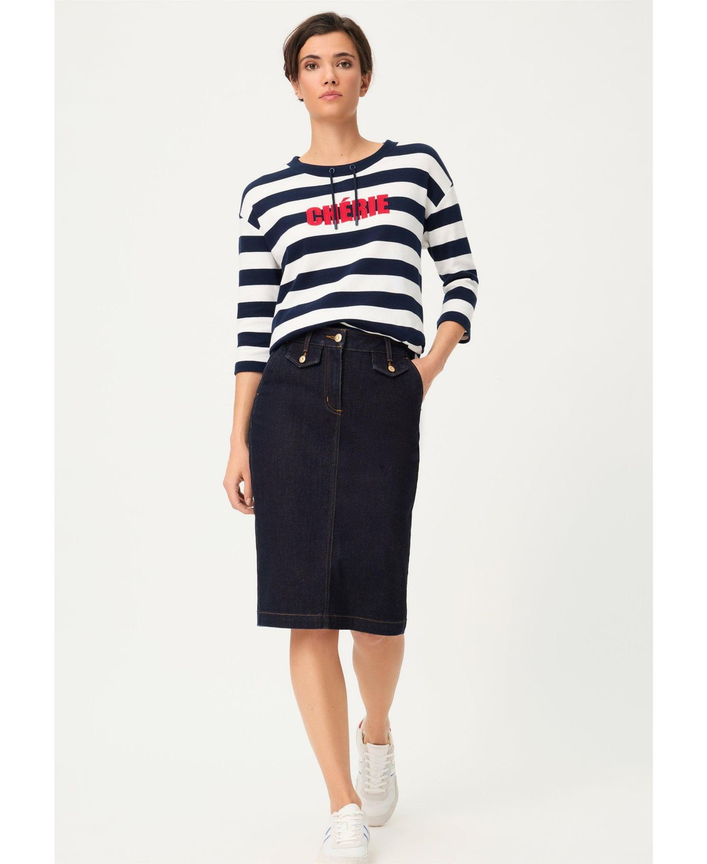 Женская юбка Olsen Dark Denim Skirt — фото 5