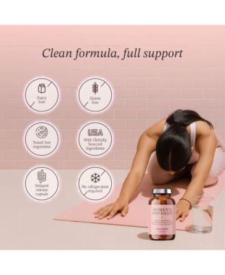 Women s Pro-Daily: 10B CFU Probiotic, Vaginal & Urinary Support, Ashwagandha, Cranberry, Black Cohosh. 60 Caps