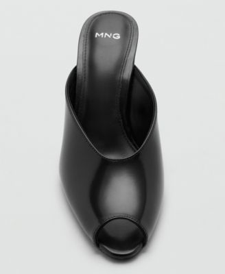 Women's Combined Leather Wedge Shoes