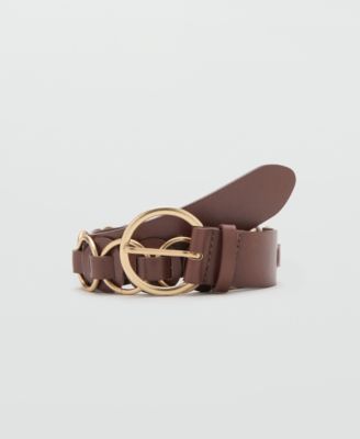 Women's Rounded Buckle Belt