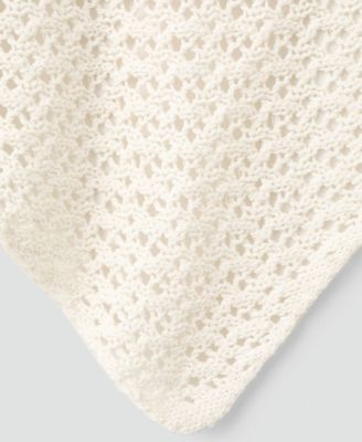 Women's Open-Worked Knit Shawl