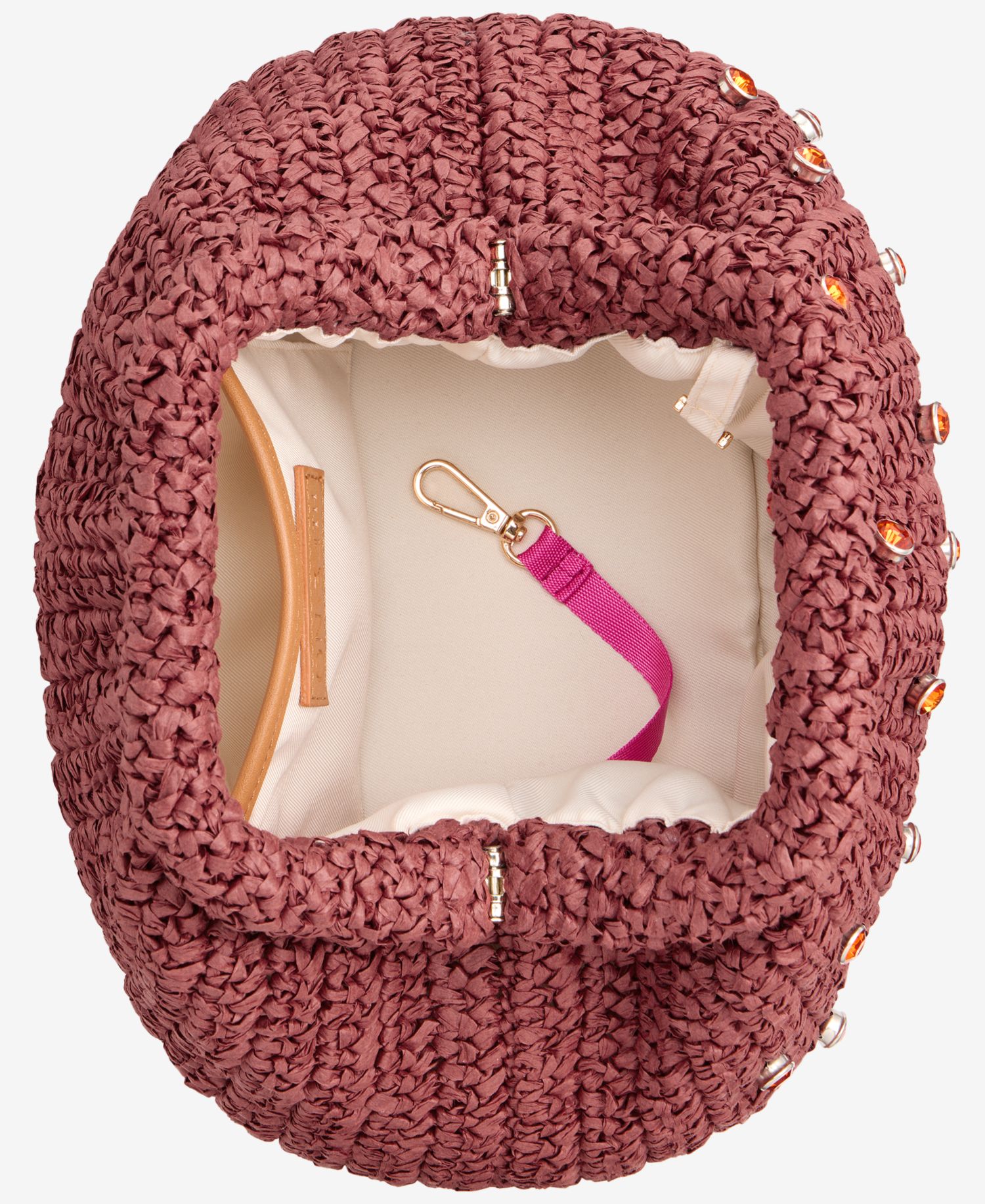 Crochet Raffia Shoulder Bag