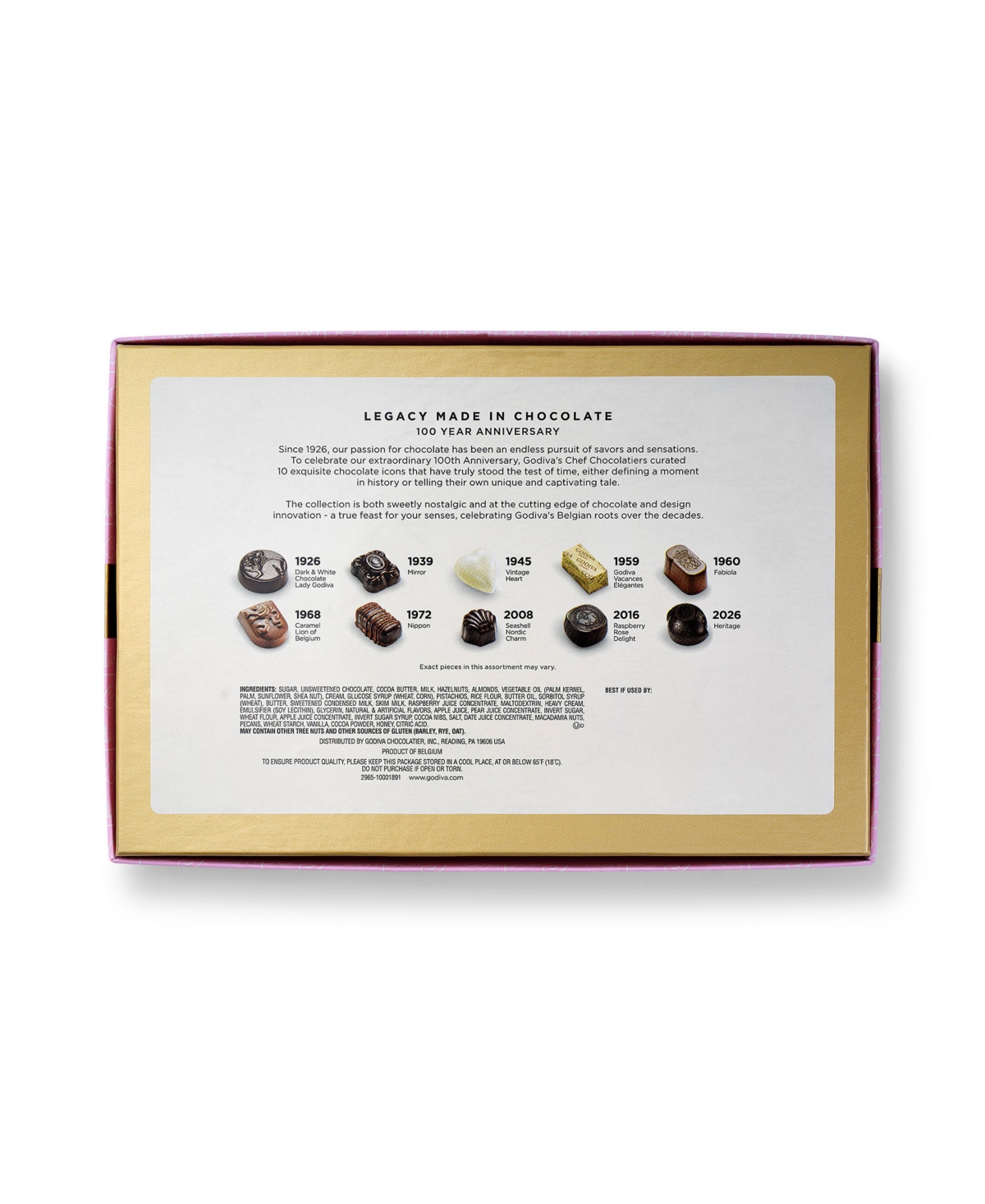 Godiva Centennial Anniversary Gift Box