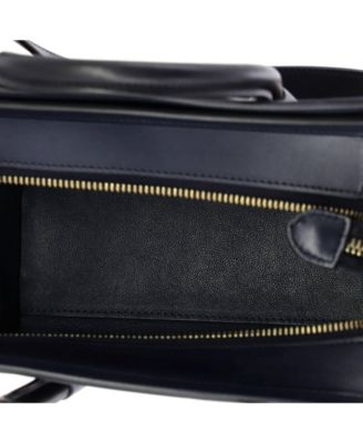 Nano Tricolor Luggage Bag Leather