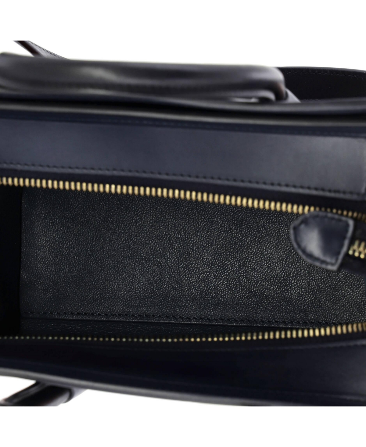 Pre-Owned Celine Nano Tricolor Luggage Bag Leather