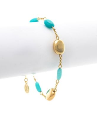 18K Gold Plated  Bead Bracelet