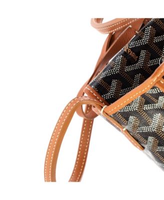 Mini Anjou Reversible Tote Coated Canvas