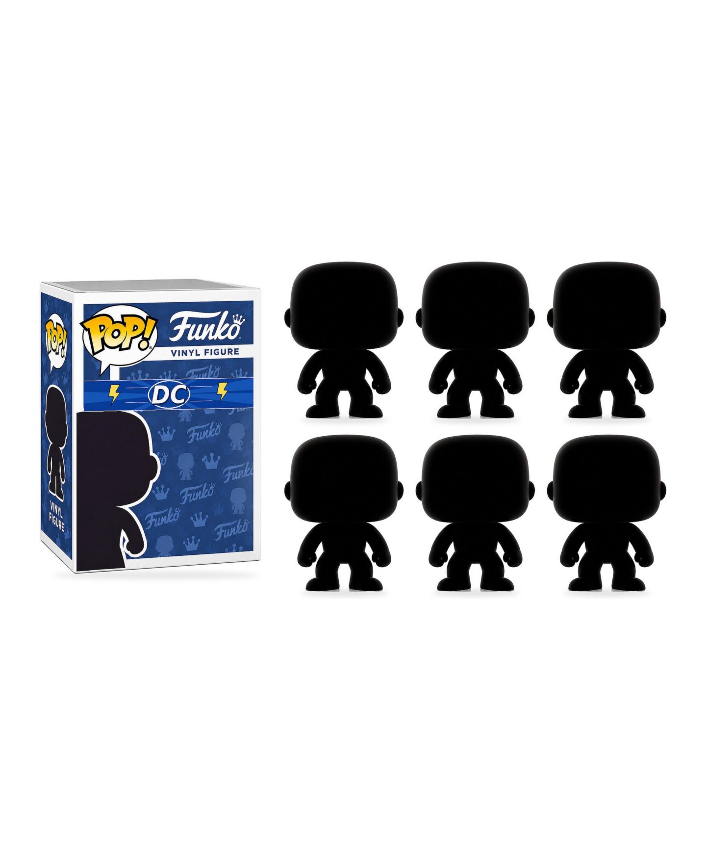 Детские фигурки Funko Pop! DC Comics Blind Box 6-Piece Figurine Set, Ages 4+ — фото 1