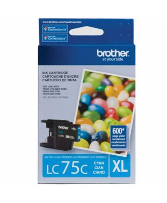 LC75C Innobella High Yield (XL Series) Cyan Ink Cartridge, 600 Pages Yields