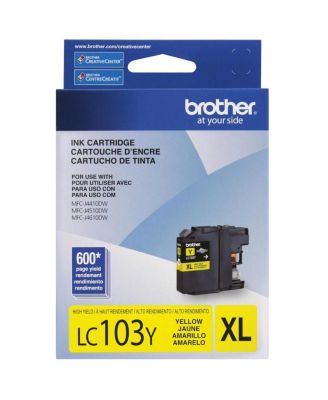 High Yield Yellow Ink Cartridge, 600 Pages Yield