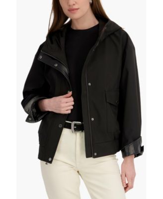 Women's Hooded Softshell Bomber Leone