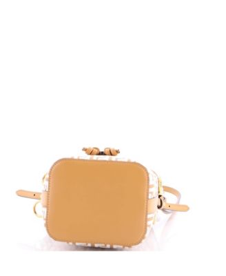 Mini Mon Tresor Bucket Bag Zucca Raffia