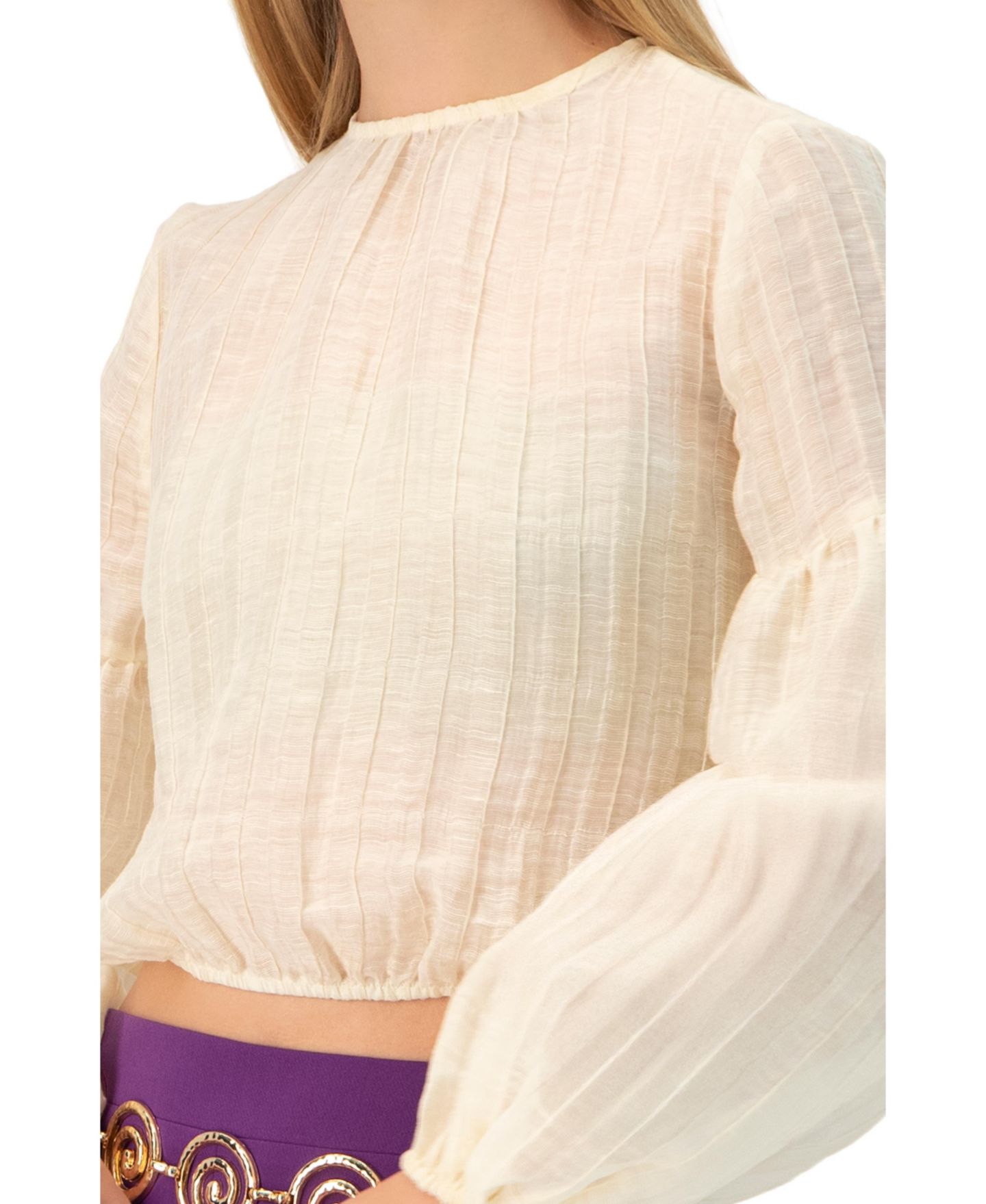 Женская блузка Ivonne Long Sleeve Balloon — фото 6