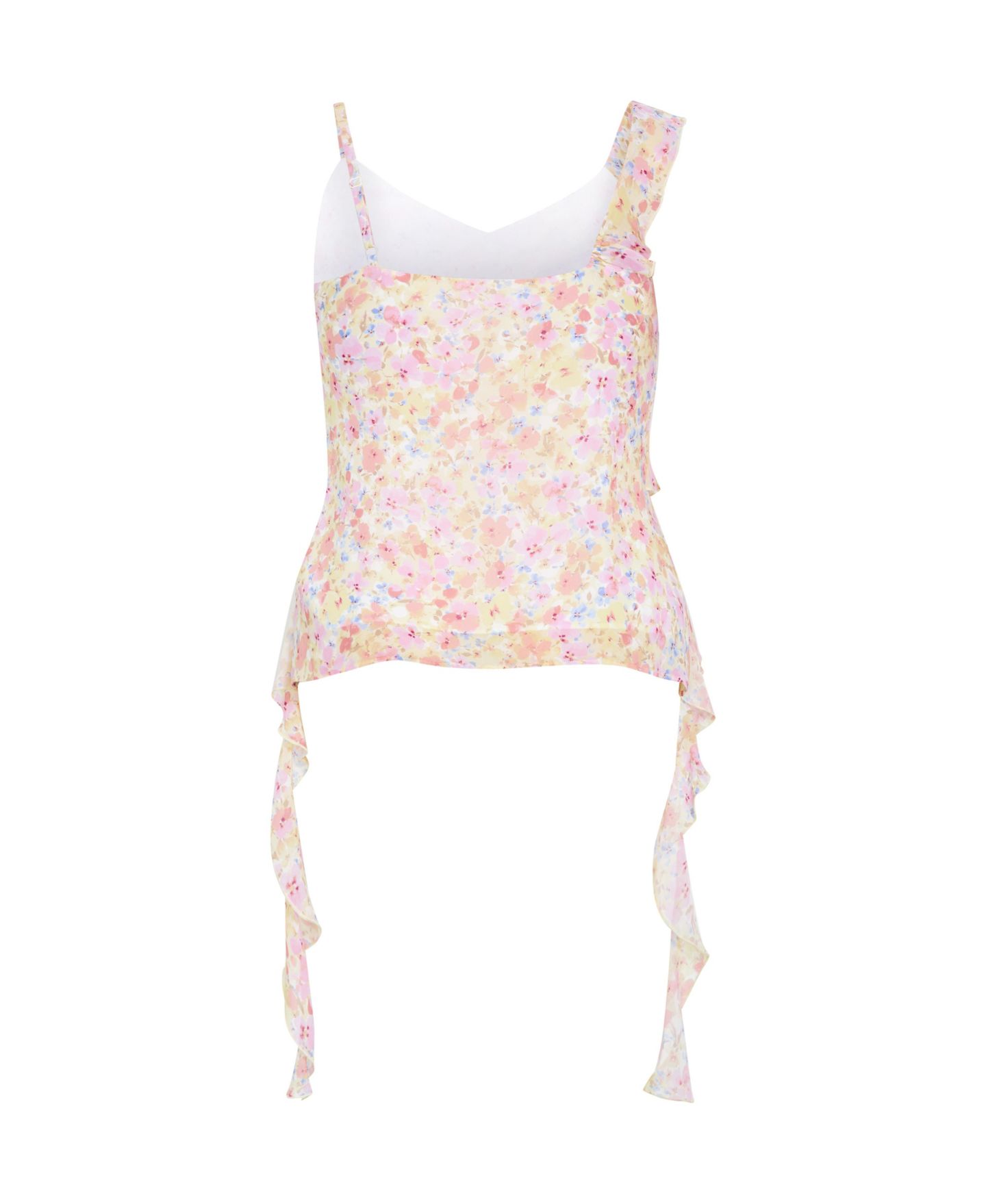 Женский топ CITY CHIC Plus Size Waverly Frill Print, цвет: Vintage Ditsy — фото 5