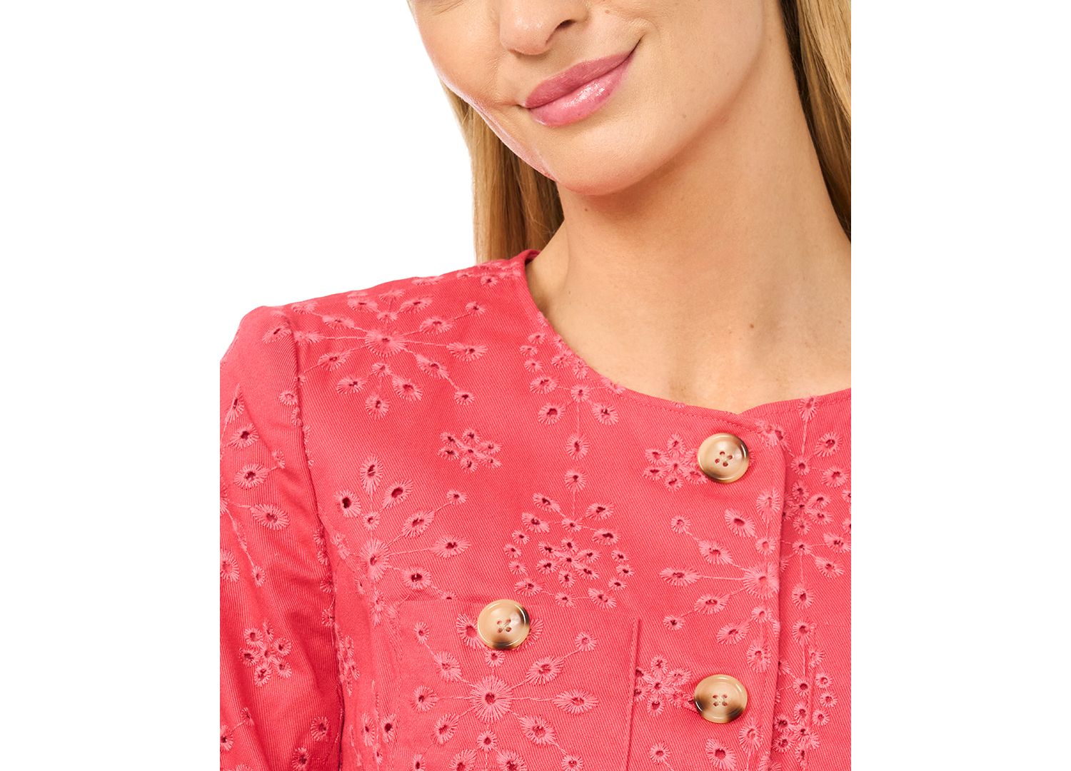 Women's Crew Neck Long-Sleeve Jacket