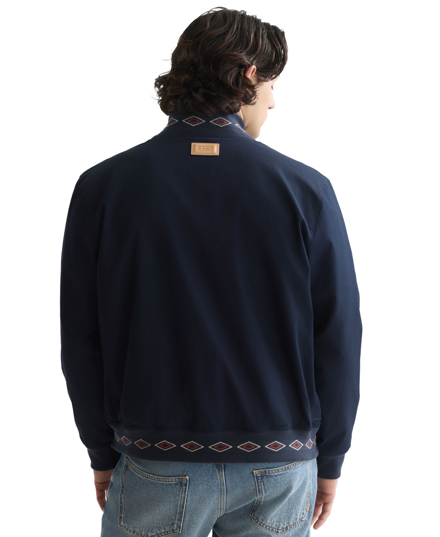 Men's Regular Fit Reversible Printed Cotton Jacket