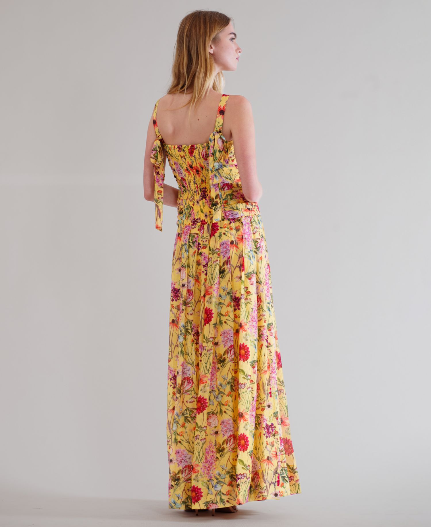 Women's Square Neck Maxi Dress