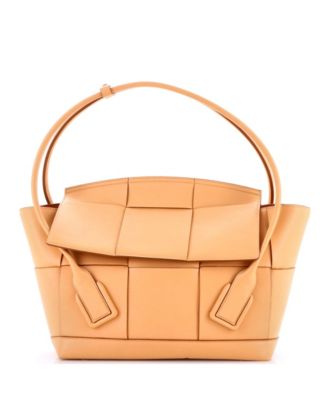 Medium Arco Bag Maxi Intrecciato Leather