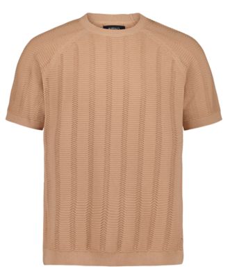Men's Wipped Short-Sleeve Sweater