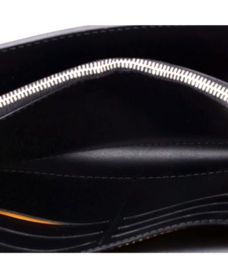 Varenne Continental Wallet with Strap Coated Canvas