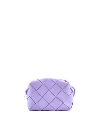 Small Cassette Camera Crossbody Bag Maxi Intrecciato Leather