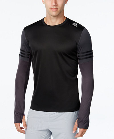 adidas Men's ClimaLite Long-Sleeve Running Shirt