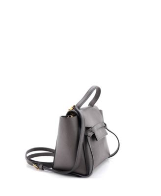 Nano Belt Bag Textured Leather