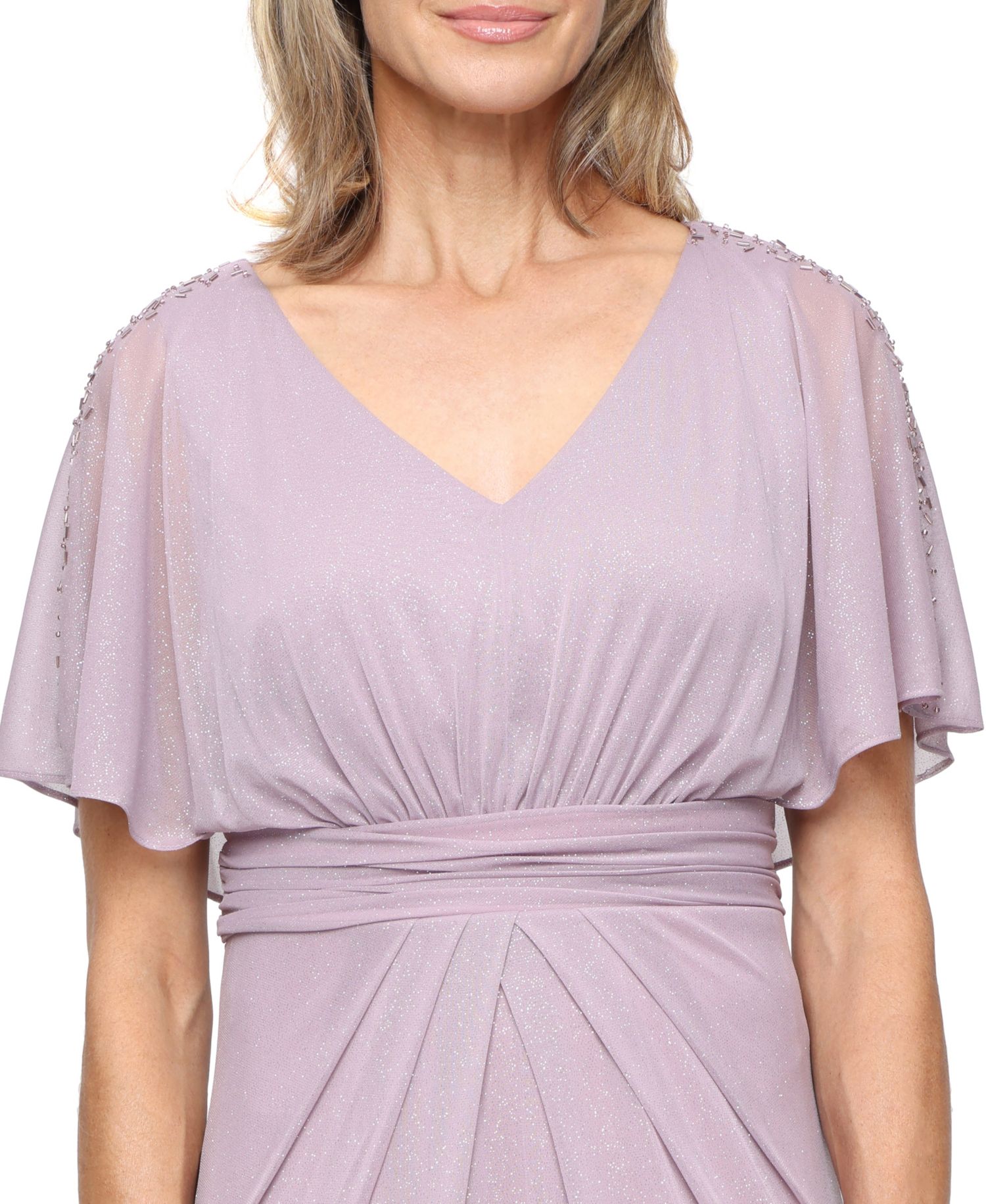 Women's V-Neck Ball Gown