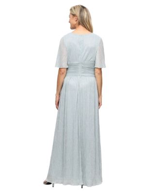 Women's V-Neck A-Line Ball Gown