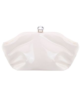 Lyric Soft Metallic Small Clutch Handbag