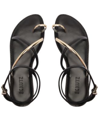 Women's Valeria Round Toe Flat Sandals