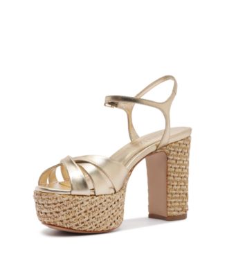 Women's Keefa Raffia Round Toe Sandals