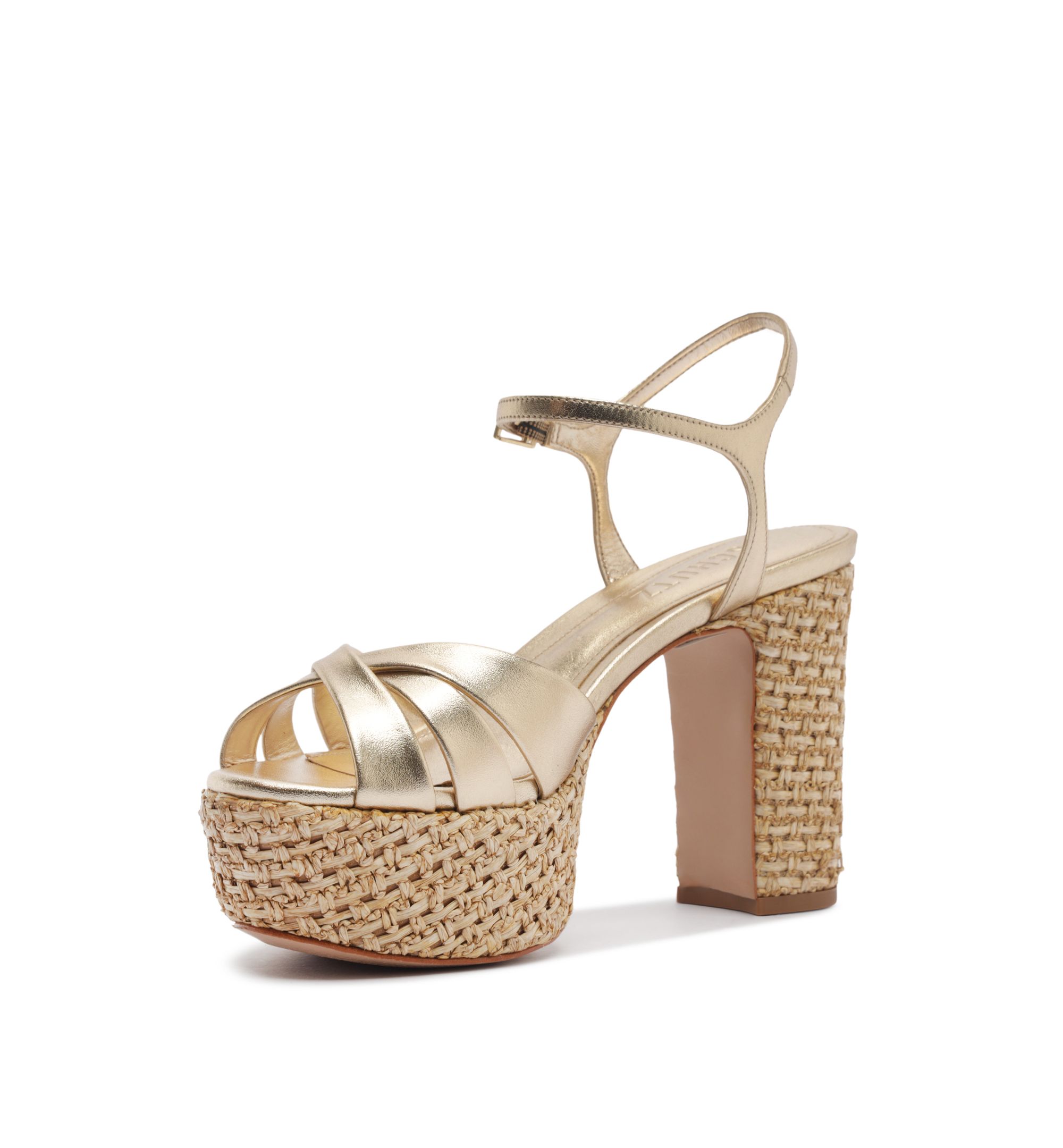 Women's Keefa Raffia Round Toe Sandals — Image 8