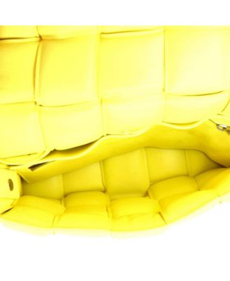 Cassette Crossbody Bag Padded Maxi Intrecciato Leather