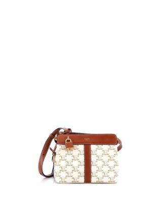 Small Teen Cabas De France Bag Triomphe Coated Canvas