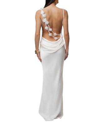 down the aisle satin maxi dress Down The Aisle Satin Maxi Dress