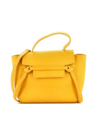 Nano Belt Bag Textured Leather