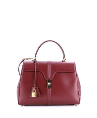 Medium 16 Top Handle Bag Smooth Calfskin