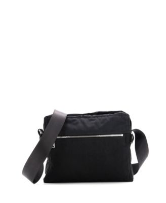 Snap Button Messenger Bag Nylon
