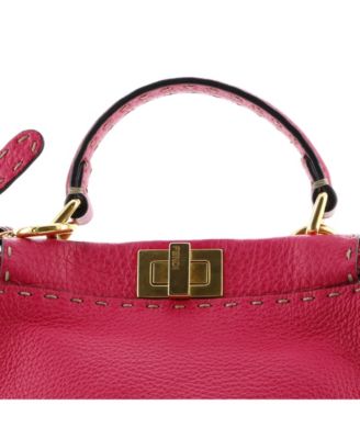 Mini Selleria Peekaboo Bag Leather