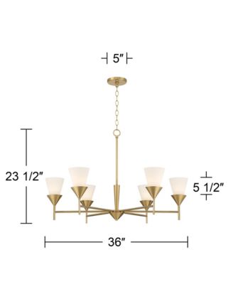 Caulfield 36" Wide 6-Light Chandelier