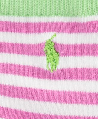 Baby Girls' Classic Crew Socks, 3-Pack