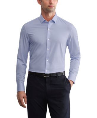 Men's Long-Sleeve Athletic Fit Dress Shirt