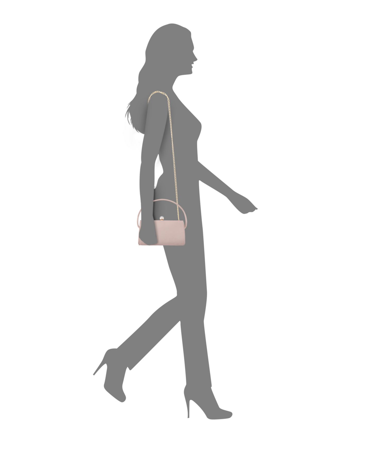 Женская сумка Nina Khalani Vintage Style Small Satchel Handbag, цвет: Медовый — фото 7